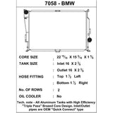 CSF 00-06 BMW M3 (E46) Triple Pass Radiator