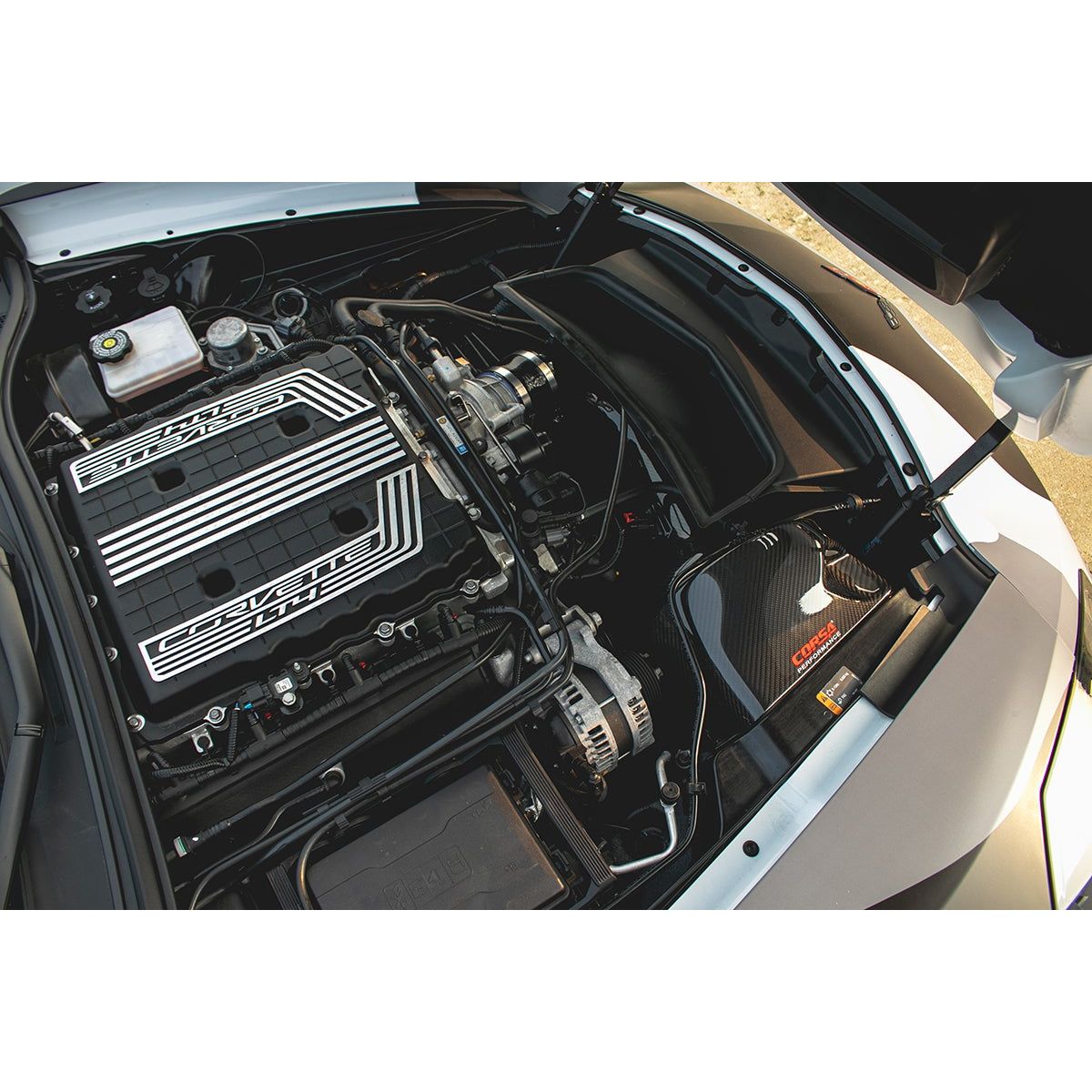 Black / Carbon Fiber Air Intake | 2015-2019 Corvette C7 Z06 (44002)