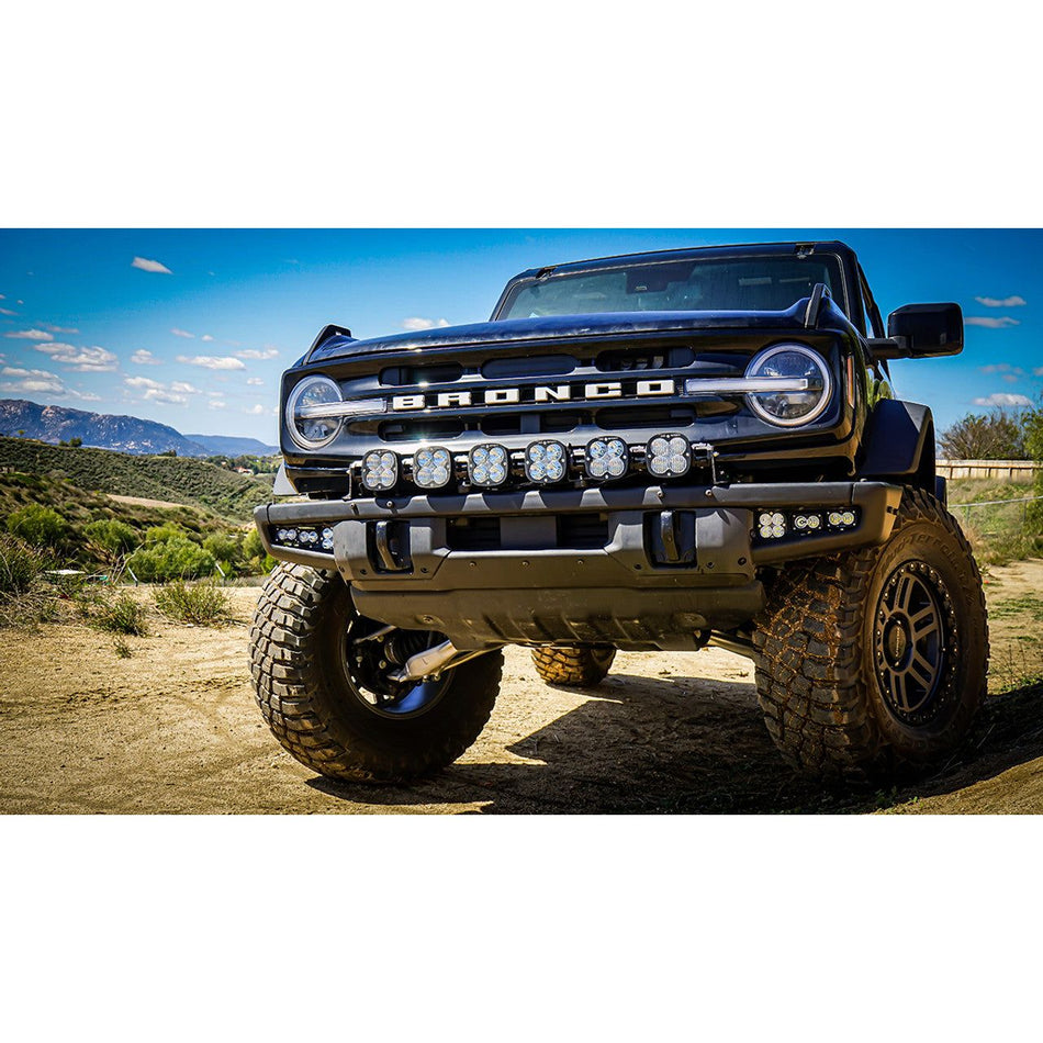 Baja Designs 2021+ Ford Bronco Amber SAE Fog Pocket Kit