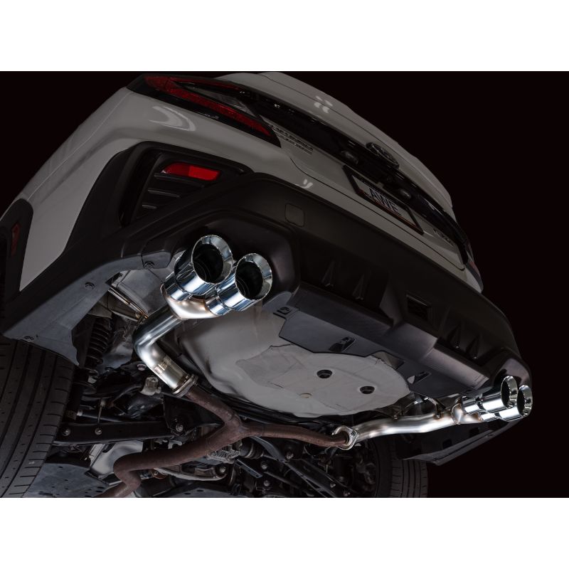 AWE Tuning 22-25 Subaru VB WRX Track Edition Axleback Exhaust - Chrome Silver Tips
