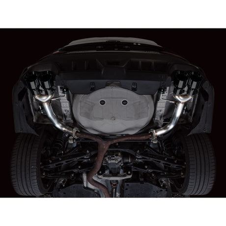 AWE Tuning 22-25 Subaru VB WRX Track Edition Axleback Exhaust - Diamond Black Tips