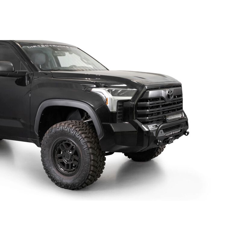 Addictive Desert Designs 2022+ Toyota Tundra Stealth Center Mount Front Bumper w/ Top Hoop