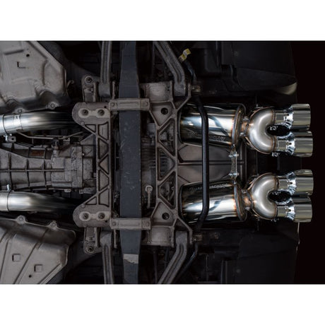 AWE Tuning C6 Chevrolet Corvette Z06/ZR1 Touring Edition Axle-back Exhaust w/ Chrome Silver Tips