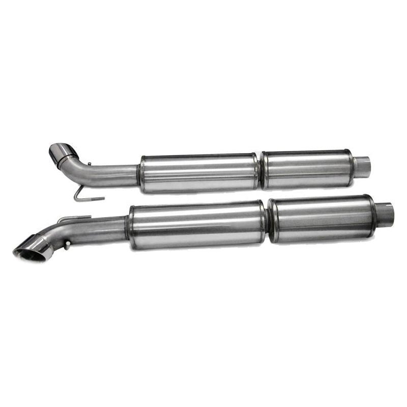 Corsa 03-10 Dodge Viper 8.3L Polished Sport Cat-Back Exhaust (2.5in Inlet for Use w/ Stock Conv.)