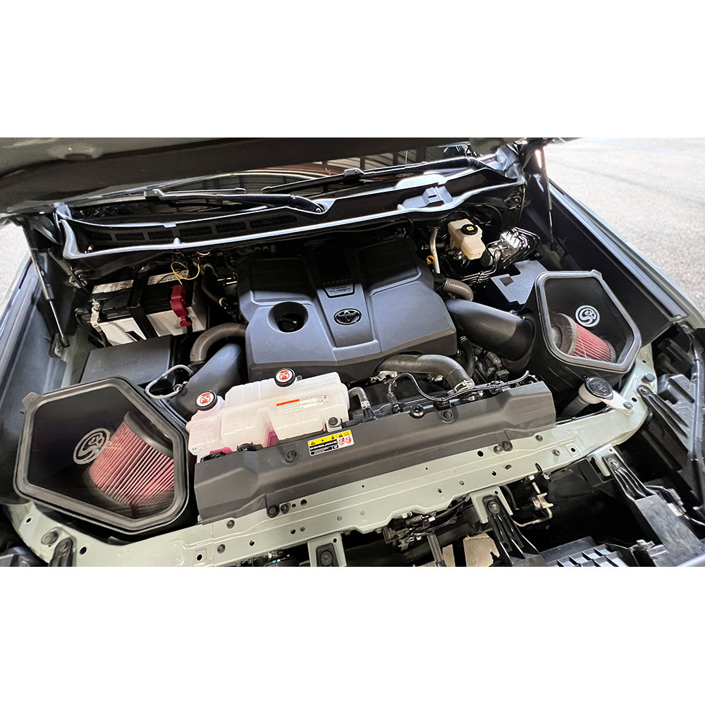 S&B Cold Air Intake kit for 2022-2025 Toyota Tundra, 2023-2025 Sequoia V6 3.4L and 3.4L Hybrid