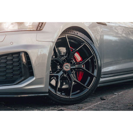 Vossen HF-5 20x10.5 / 5x114.3 / ET45 / Deep Face / 73.1 -GB - Gloss Black Wheel