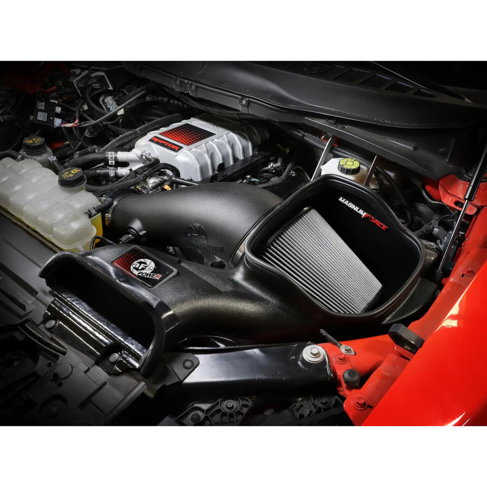 aFe 23-24 Ford F-150 Raptor R Magnum FORCE Stage 2 Cold Air Intake System w/ Pro Dry S Filter
