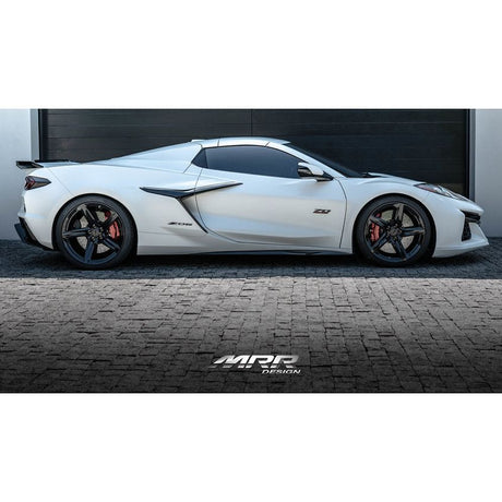 2023+ C8 Corvette Z06/E-Ray F23 20x10" & 21x13" Forged Wheels (Front & Rear)(Gloss Black) - MRR
