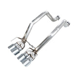 AWE Tuning C6 Chevrolet Corvette Z06/ZR1 Track Edition Axle-back Exhaust w/ Chrome Silver Tips