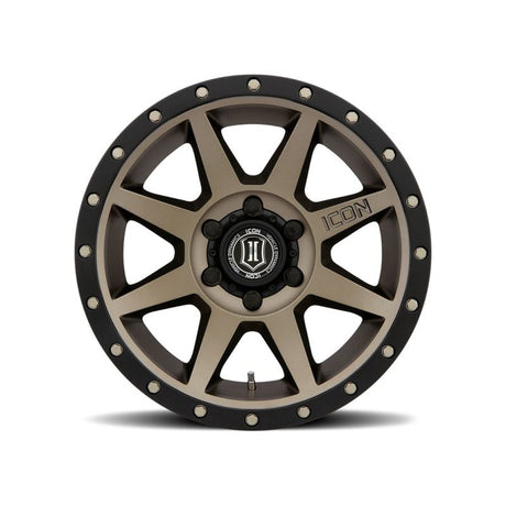 ICON Rebound 18x9 6x5.5 25mm Offset 6in BS 95.1mm Bore Bronze Wheel