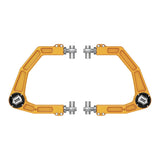 ICON 2024-2025 Toyota Tacoma/2024-2025 Toyota Land Cruiser 250 Series/2024-2025 Lexus GX550/2025 Toyota 4Runner, Front, Billet Upper Control Arms w/ Delta Joint Pro, Gold Anodizing