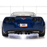 AWE Tuning C6 Chevrolet Corvette Z06/ZR1 Touring Edition Axle-back Exhaust w/ Chrome Silver Tips
