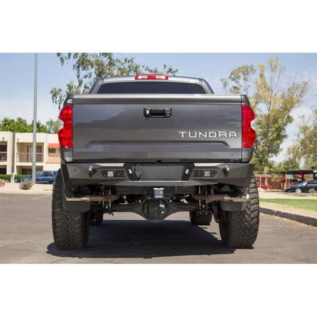 Addictive Desert Designs 2014+ Toyota Tundra Stealth Fighter Rear Bumper w/ Backup Sensor Cutouts