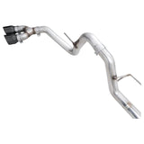 AWE 0FG 21+ Ford F150 Dual Side Exit Cat-Back Exhaust - 4.5in Diamond Black Tips