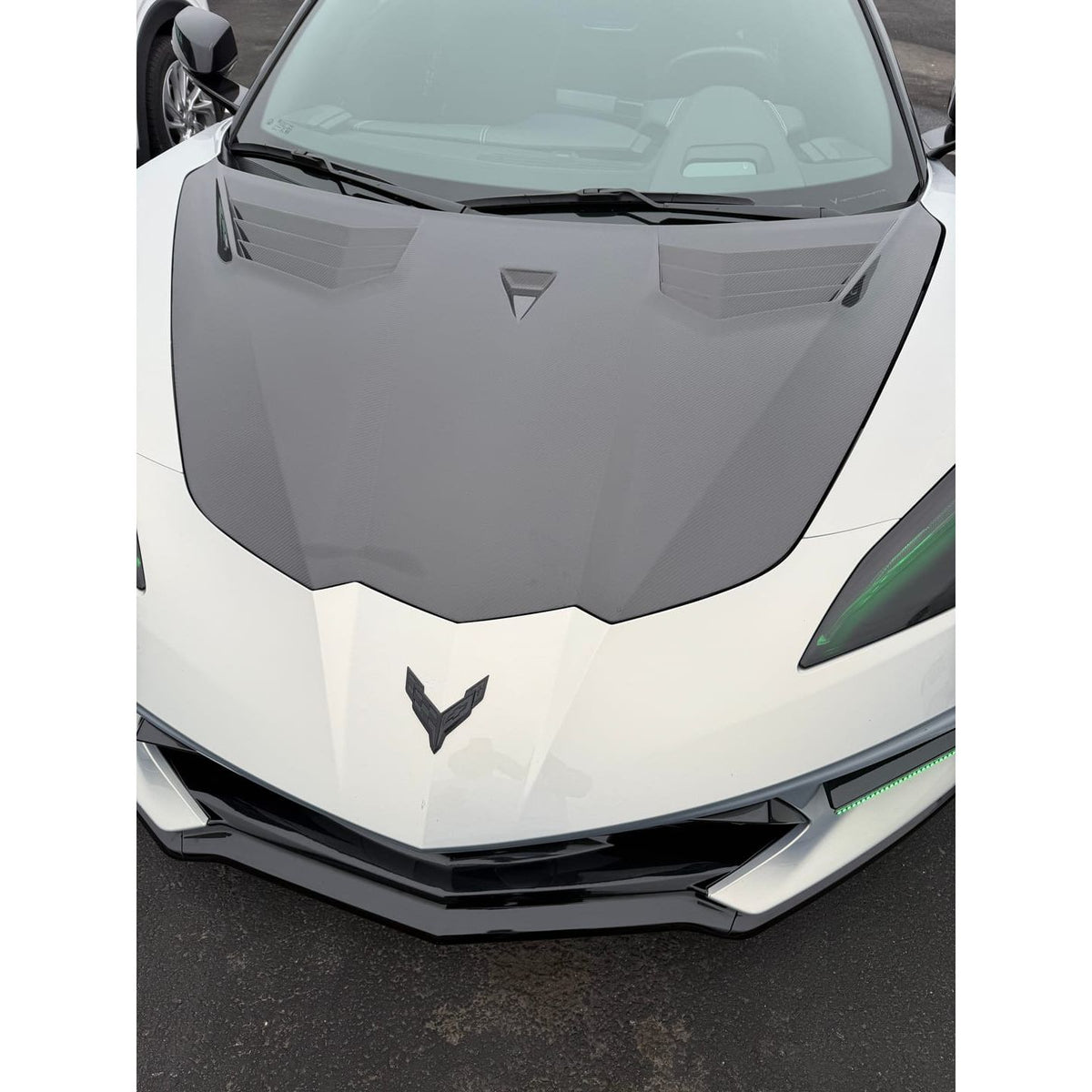 2020+ Chevrolet Corvette C8 - GT3 R Carbon Fiber Hood