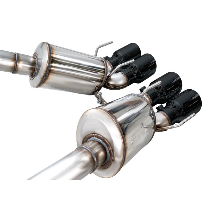 AWE Tuning 05-07 C6 Chevrolet Corvette 6.0L Touring Edition Axleback Exhaust w/ Diamond Black Tips
