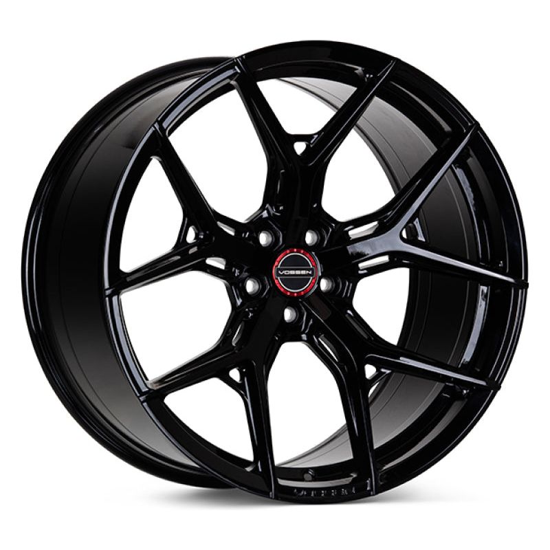 Vossen HF-5 21x12 / 5x120 / ET52 / Deep Face / 72.56 - Gloss Black Wheel