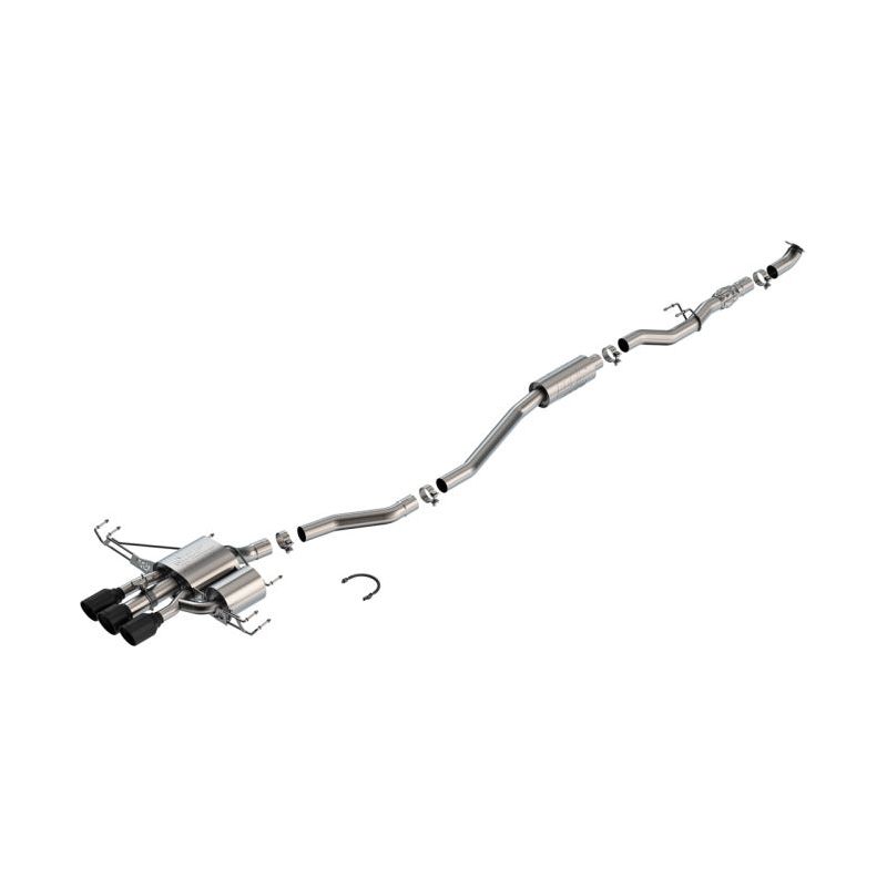 Borla 2024 Acura Integra Type S ATAK Cat-Back Exhaust System - Coated Black