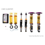 KW Porsche 718 Cayman GT4 (982) Clubsport Coilover Kit 3-Way