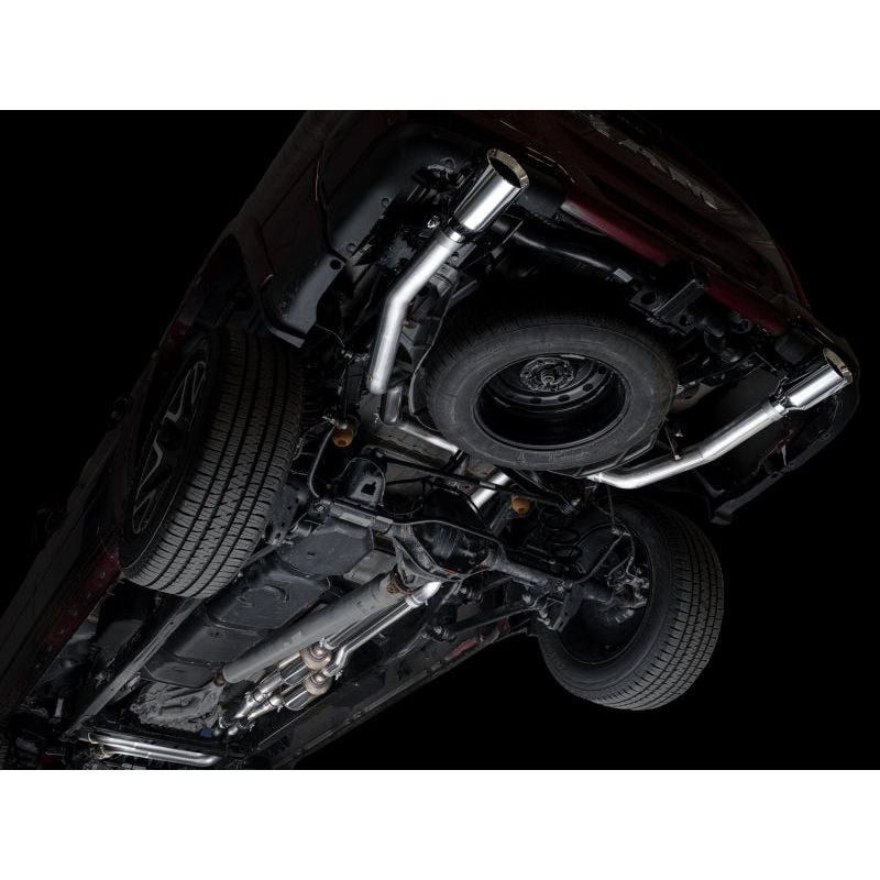 AWE 25+ RAM 1500 3.0TT 0FG Catback Touring Exhaust - Chrome Silver Tips