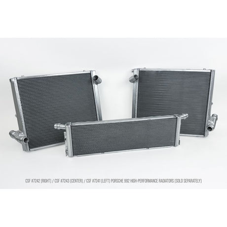CSF 2019+ 992.1/992.2 Porsche 911(3.0LT Base/T/S/4/4S/GTS/4 GTS) High Perf Center Aluminum Radiator