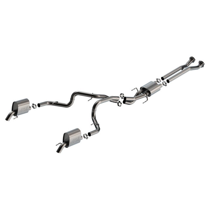 Borla 23-24 Jeep Grand Wagoneer 3.0L I6 Turbo 2.75in S-Type Turndown Tip Catback Exhaust