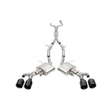 Corsa 22-25 Cadillac CT4 V Blackwing 3in Active Valve Cat-Back - 4.5in Carbon Fiber Black Tip