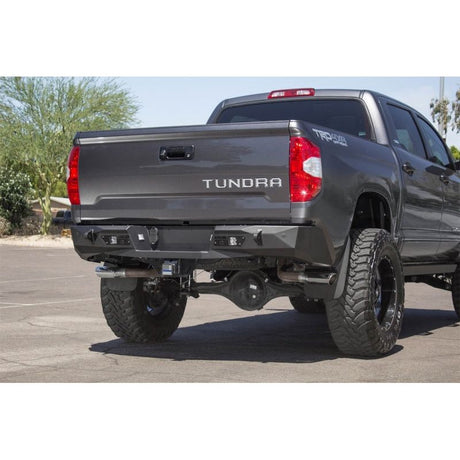 Addictive Desert Designs 2014+ Toyota Tundra Stealth Fighter Rear Bumper w/ Backup Sensor Cutouts