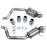 AWE Tuning 05-07 C6 Chevrolet Corvette 6.0L Touring Edition Axleback Exhaust w/ Chrome Silver Tips