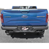 aFe MACH Force-Xp 3in to 3-1/2in 304 SS Cat-Back Exhaust w/Black Tip 17-18 Ford F-150 Raptor V6 3.5L