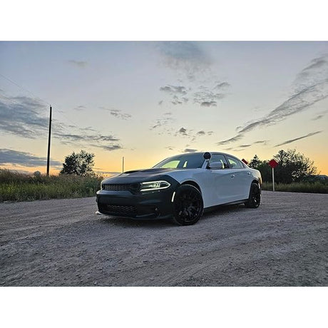 2015-2023 Dodge Charger SRT Style Front Bumper Complete Cover & Grille Set