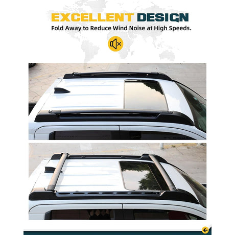2024+ Toyota Tacoma - OE Style Roof Rack For Double Cab