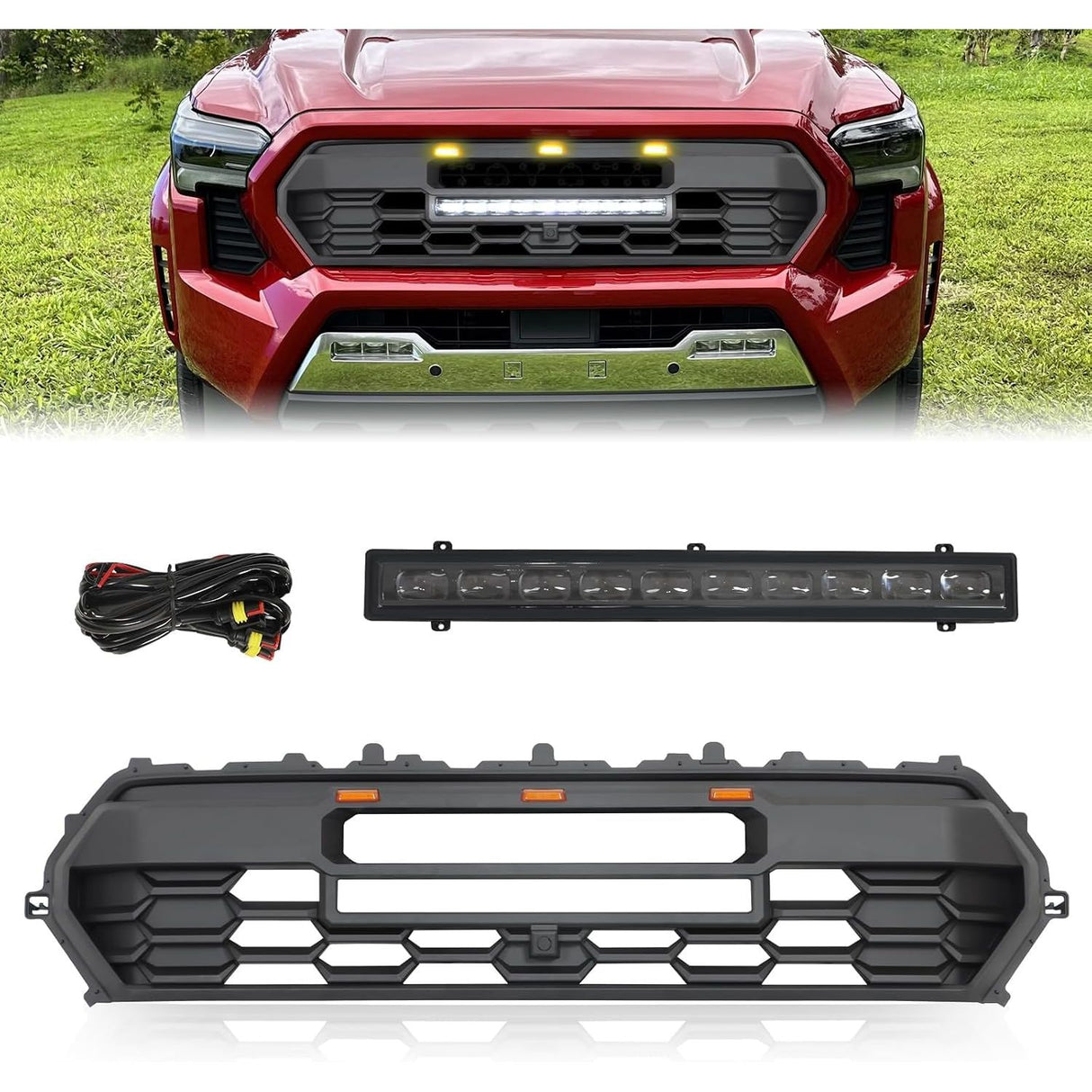 2024+ Toyota Tacoma - Pro Style Grille