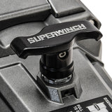 Superwinch 12000 LBS 12V DC 3/8in x 80ft Synthetic Rope SX 12000SR Winch - Graphite