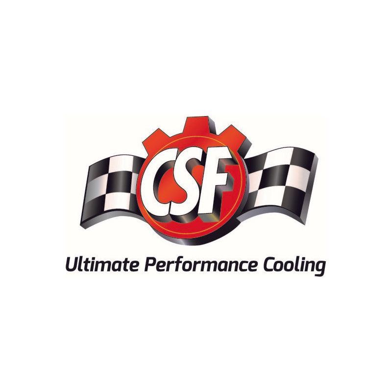 CSF 12-16 BMW M5 (F10) / 12-18 BMW M6 (F06/F12/F13) Twin Charge-Air-Cooler Set - Crinkle Black