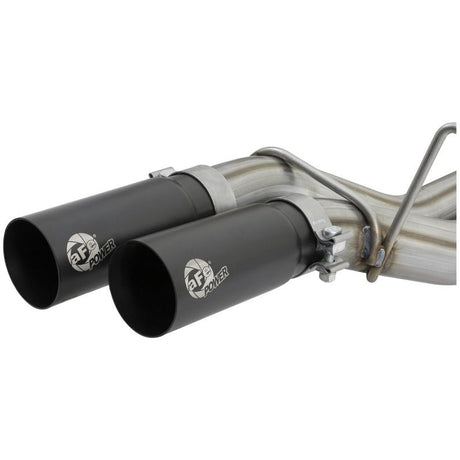 aFe POWER Rebel Series 3in 409 SS Cat Back Exhaust w/ Black Tips 17 Ford F-150 Raptor V6-3.5L