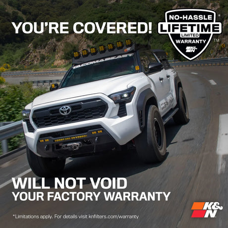 K&N 2024+ Toyota Tacoma 77 Series Air Intake