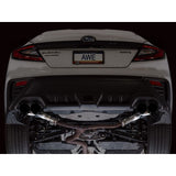 AWE Tuning 22-25 Subaru VB WRX Track Edition Axleback Exhaust - Diamond Black Tips