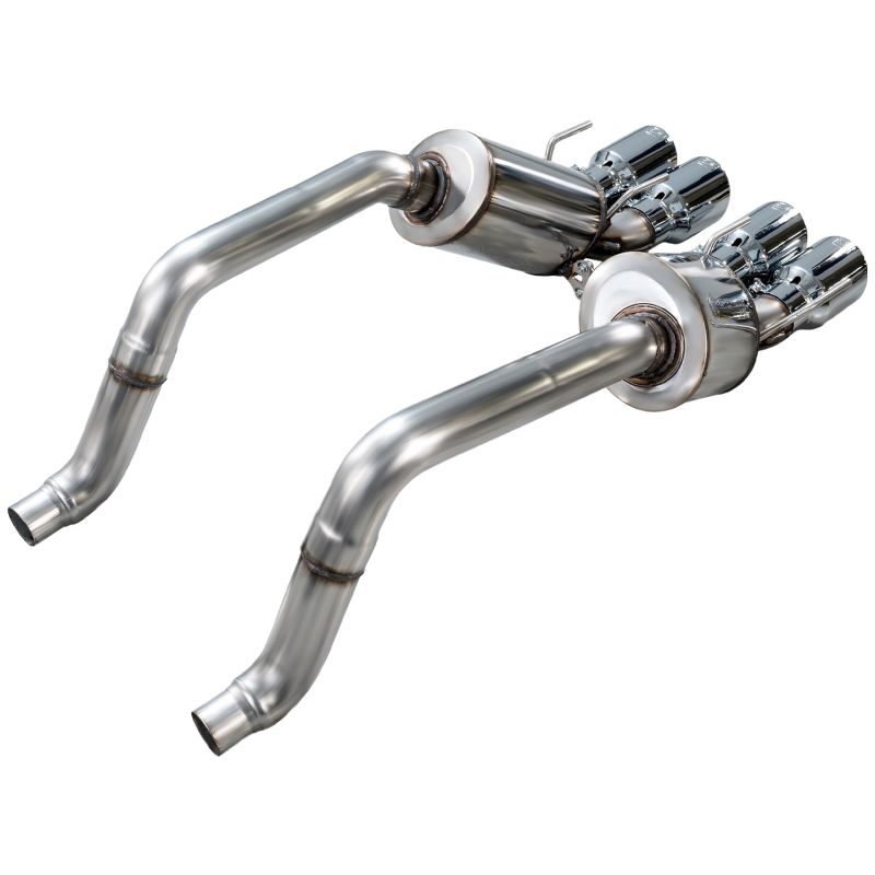 AWE Tuning 05-07 C6 Chevrolet Corvette 6.0L Touring Edition Axleback Exhaust w/ Chrome Silver Tips