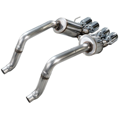 AWE Tuning 05-07 C6 Chevrolet Corvette 6.0L Touring Edition Axleback Exhaust w/ Chrome Silver Tips
