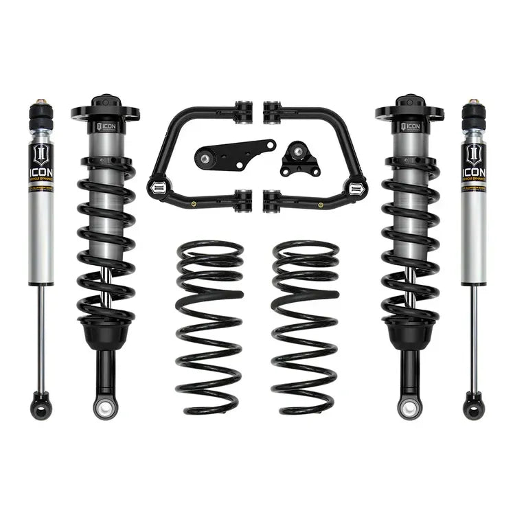 ICON 2025+ Toyota 4Runner 4WD, 1.25-3" Lift, Stage 2 Suspension System, Tubular