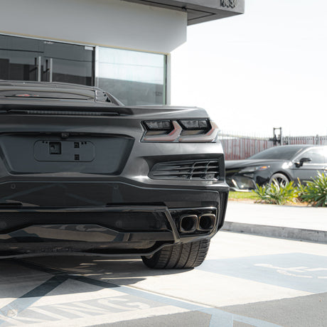 2020-2025 Corvette C8 Stingray Z06 Track Package Conversion Rear Bumper Body Kit