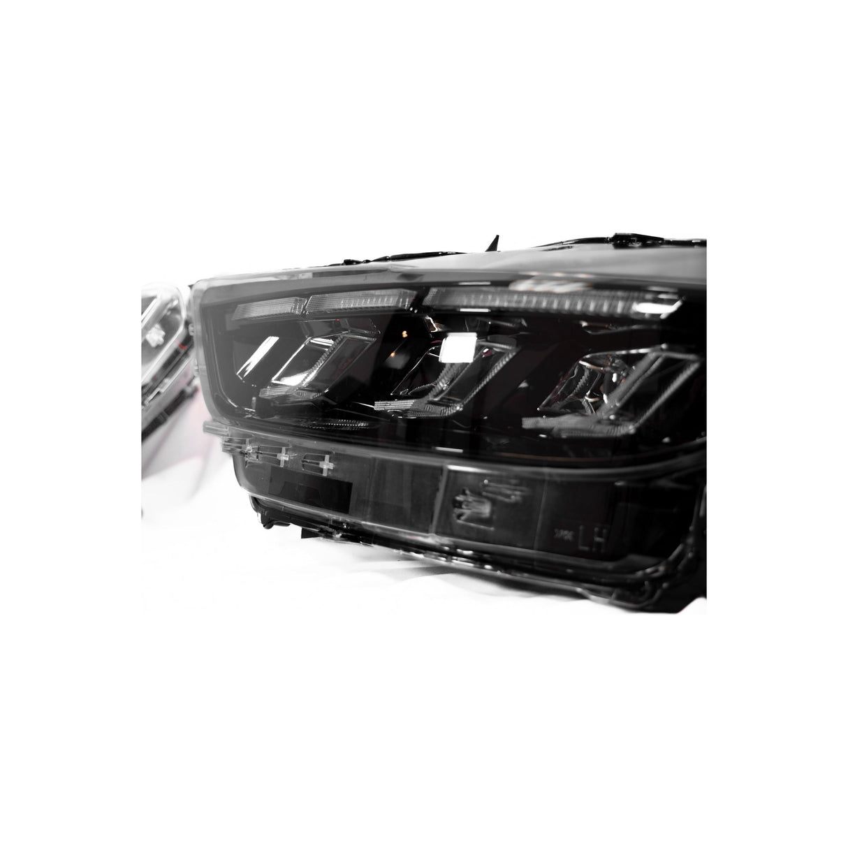 2015-2017 Ford Mustang Projector Headlights S650 Style LED Amber Sequential Turn Signals