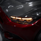 2015-2017 Ford Mustang Projector Headlights S650 Style LED Amber Sequential Turn Signals