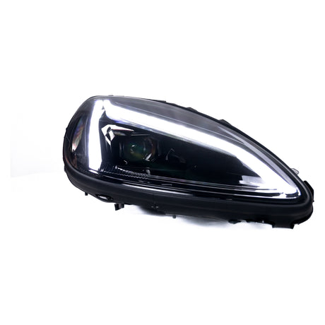 2005-2013 Corvette C6 Projector LED Headlights C8 Style Amber Sequential Turn Signals