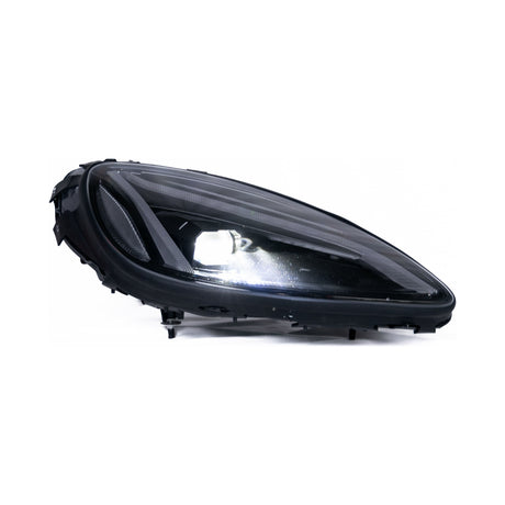 2005-2013 Corvette C6 Projector LED Headlights C8 Style Amber Sequential Turn Signals