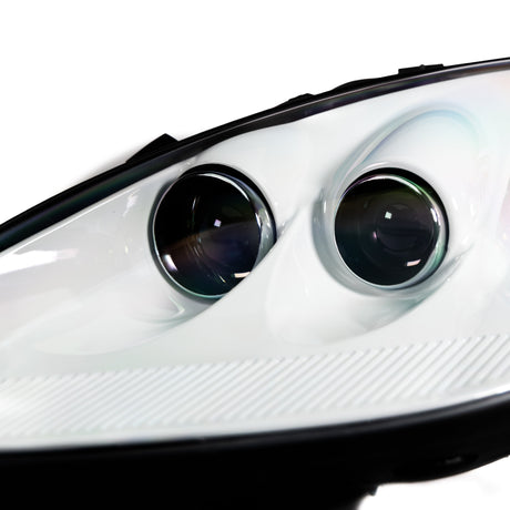 2005-2013 Corvette C6 Type-OE Style Painted Housing Headlights Pair