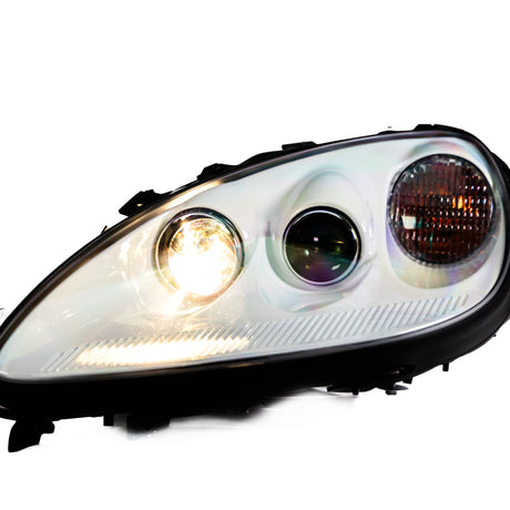 2005-2013 Corvette C6 Type-OE Style Painted Housing Headlights Pair