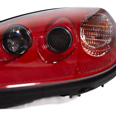 2005-2013 Corvette C6 Type-OE Style Painted Housing Headlights Pair