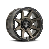 ICON Rebound 18x9 6x5.5 25mm Offset 6in BS 95.1mm Bore Bronze Wheel